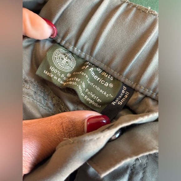 Boy Scouts of America Uniform Switchbacks Cargo Pants Relaxed Small Convertible - Picture 10 of 10